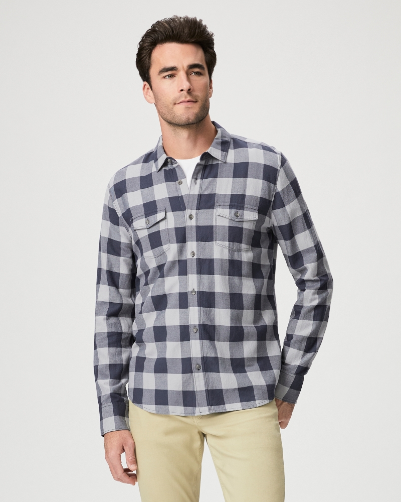 Everett Shirt - Navy Lake